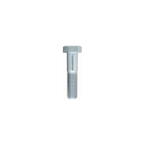 Newport Fasteners Grade 2, 1/4"-20 Hex Head Cap Screw, Zinc Plated Steel, 5-1/2 in L, 50 PK 395384-50 - main